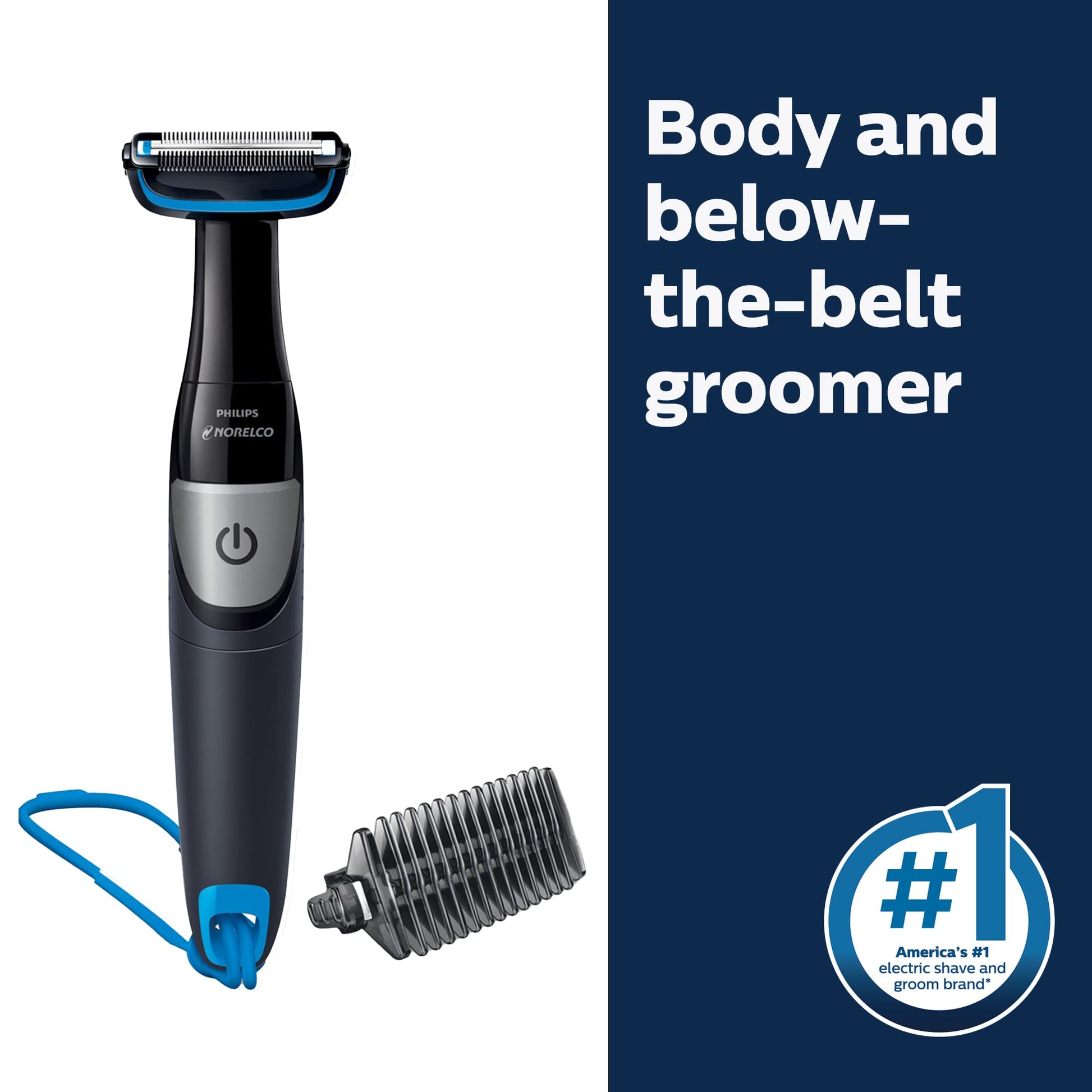 Recortadora Corporal Philips Norelco Bodygroom Serie 1100 BG1026 60