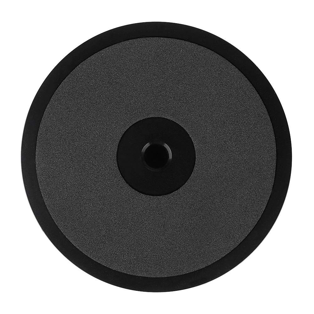 Bewinner Nuevo LP Placas Giratorias Estabilizador de Discos de Metal Peso Peso Abrazadera-Negro(Negro)