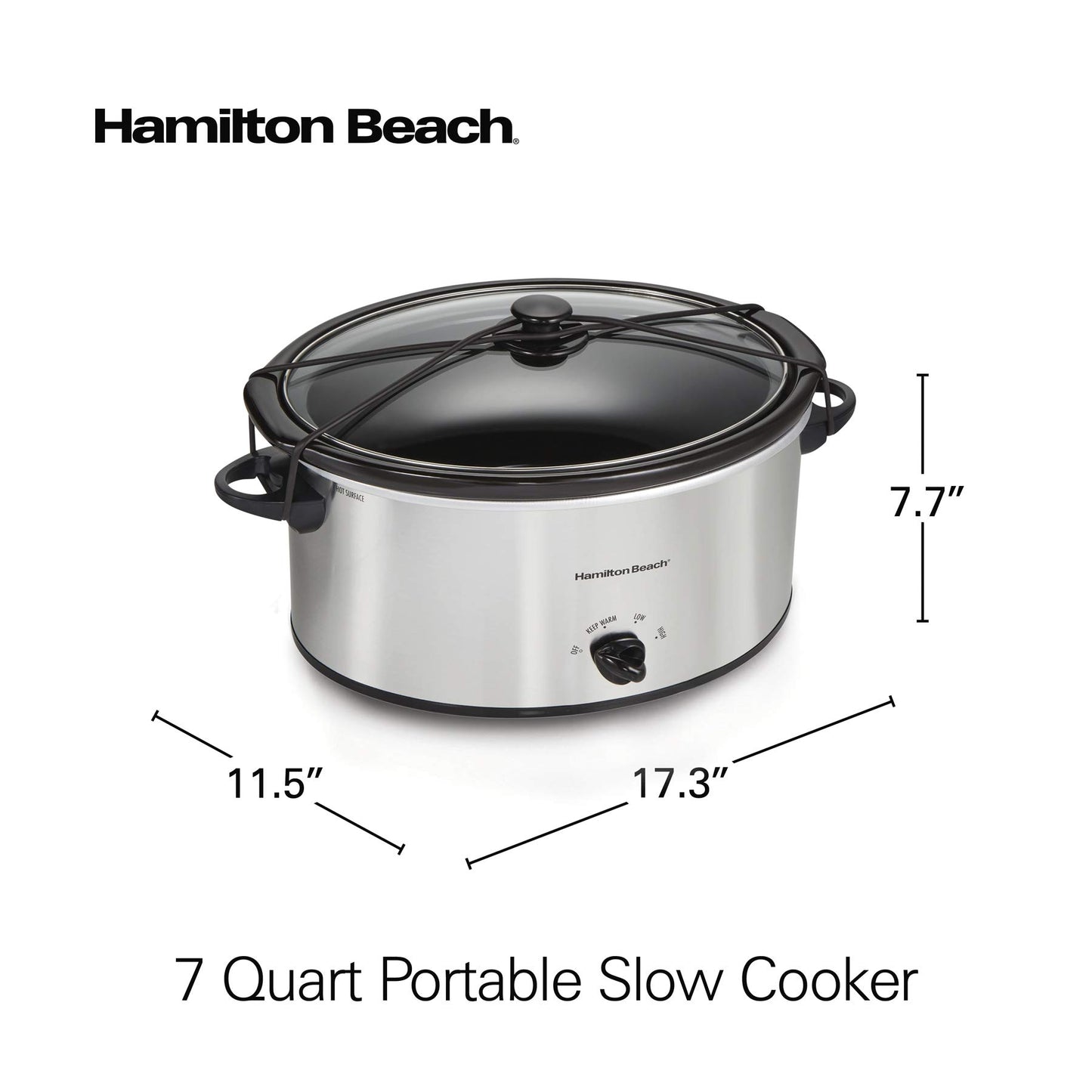 Hamilton Beach 7-Quart Slow Cooker