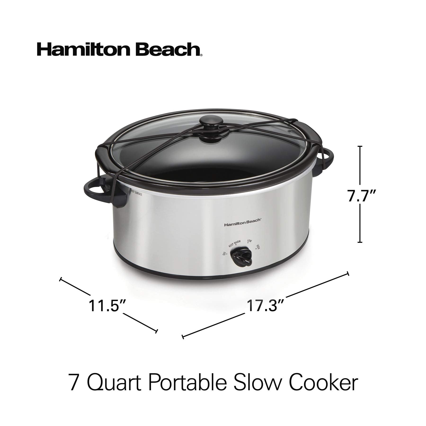 Hamilton Beach 7-Quart Slow Cooker