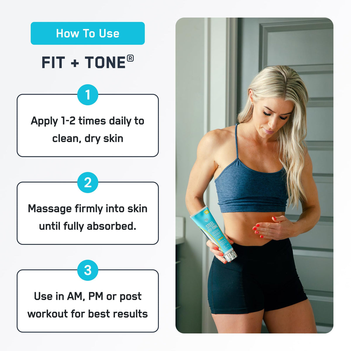 SteelFit Steel Fit & Tone Milk & Honey 8 oz