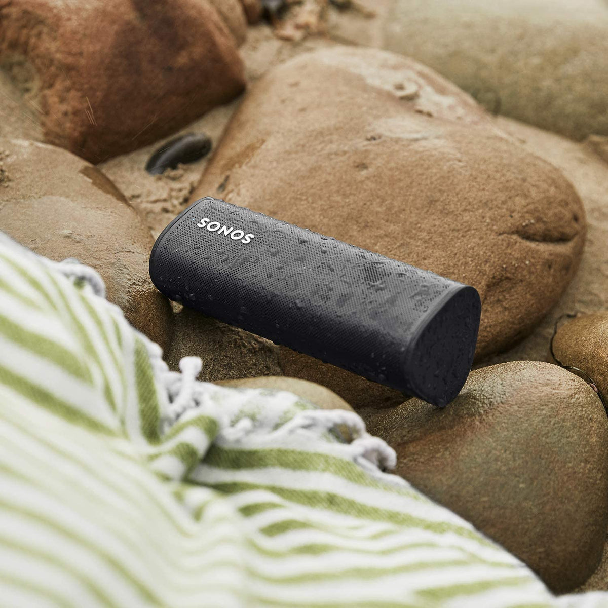 Altavoces Sonos Roam Negro Conectividad Wifi Bluetooth Paquete De 2 Inalámbricos Portátiles