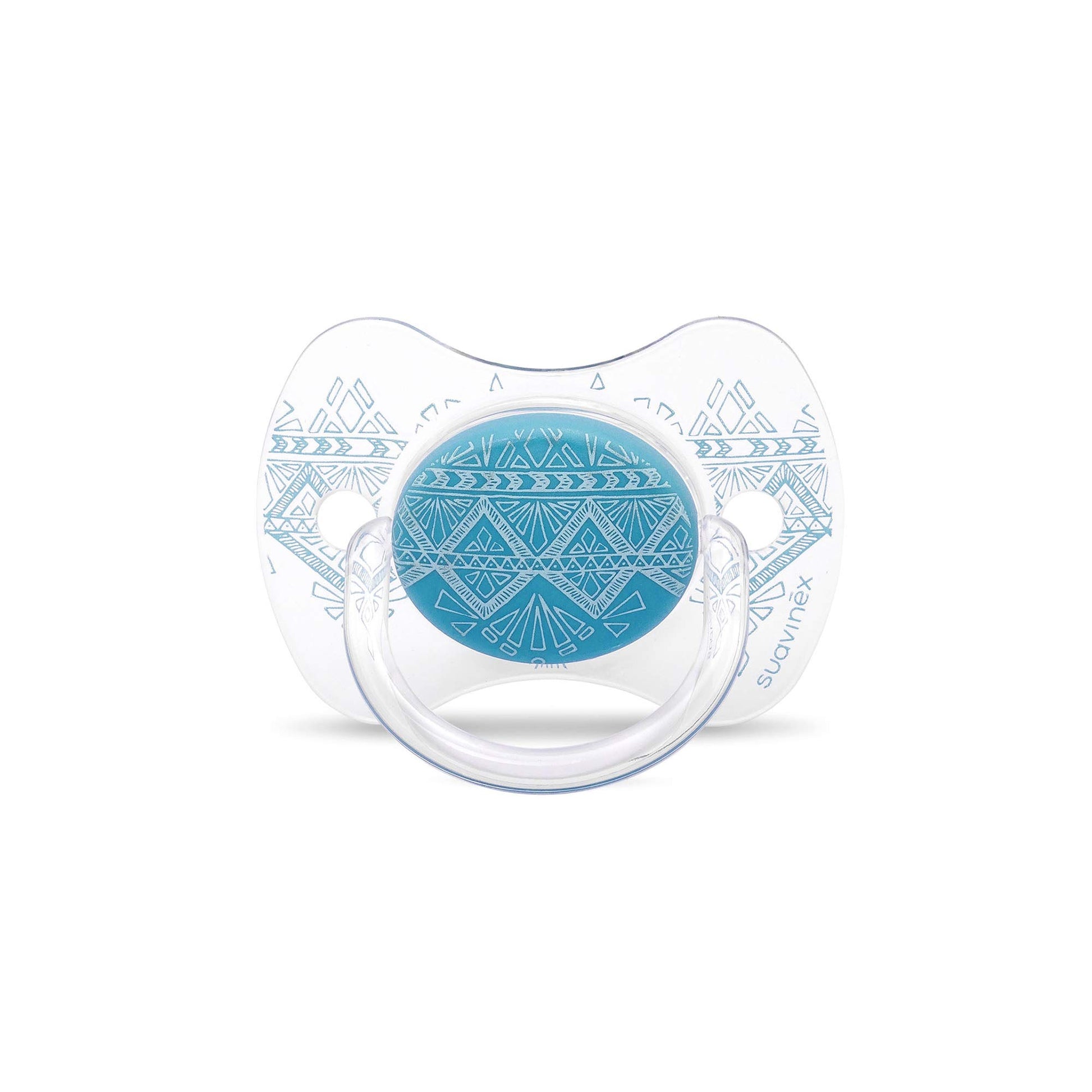 Chupete Suavinex Premium Azul Claro con Tetina Fisiológica de Silicona para Bebés de 0-4 Meses