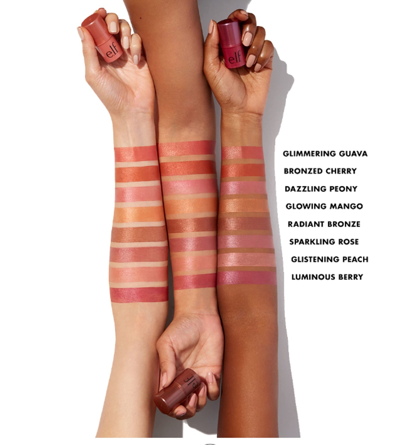 E.l.f. - Multistick monocromático Sparking Rose - 4580 ml