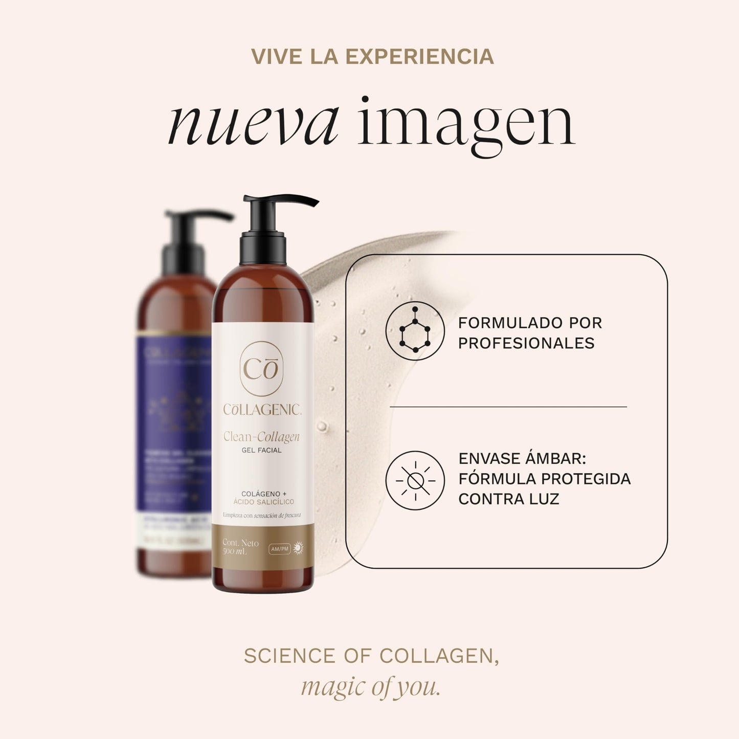 Collagenic | Gel Limpiador Facial 2% Ácido Salicílico Anti Imperfecciones