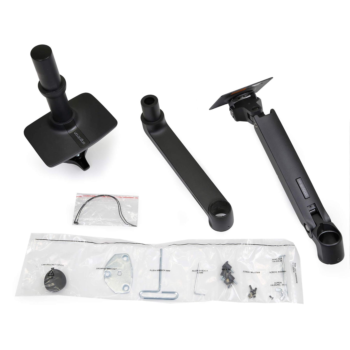 Brazo de Montaje para Monitor Ergotron Negro Mate 34 Pulgadas de 24,91 Libras