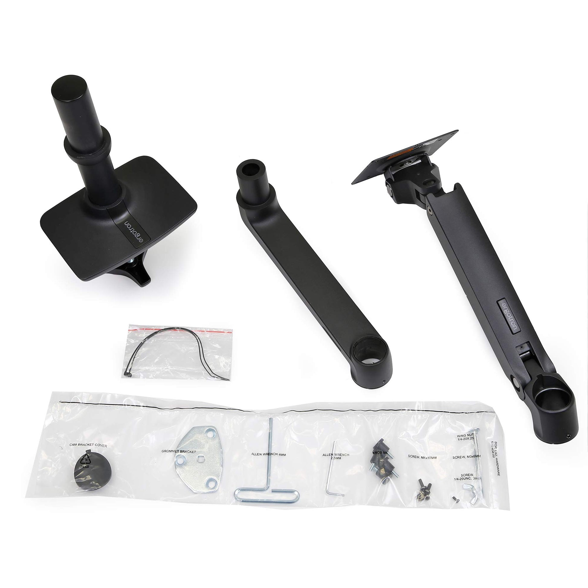 Brazo de Montaje para Monitor Ergotron Negro Mate 34 Pulgadas de 24,91 Libras