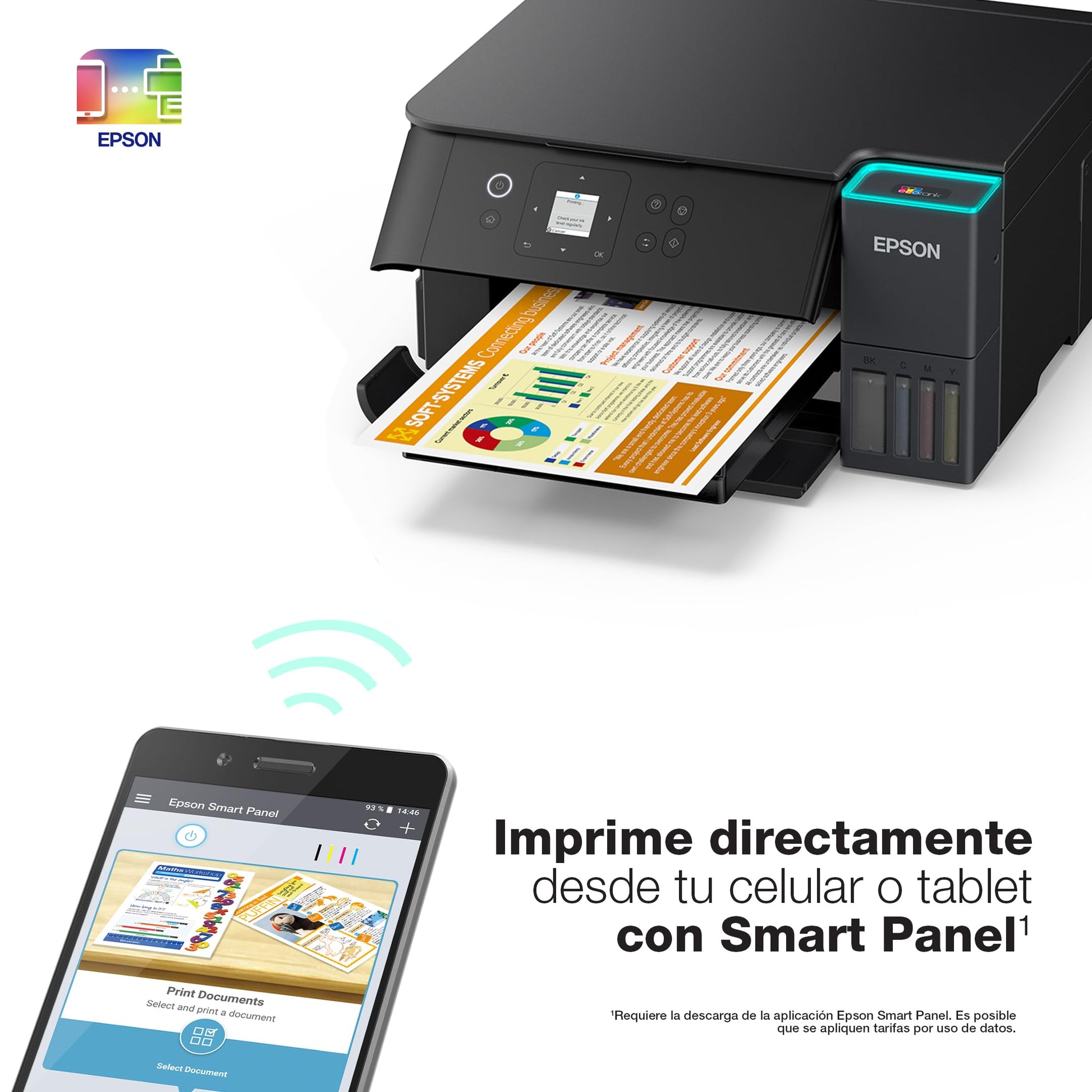 Epson Impresora Multifuncional L4360 EcoTank Tinta Continua WiFi Duplex