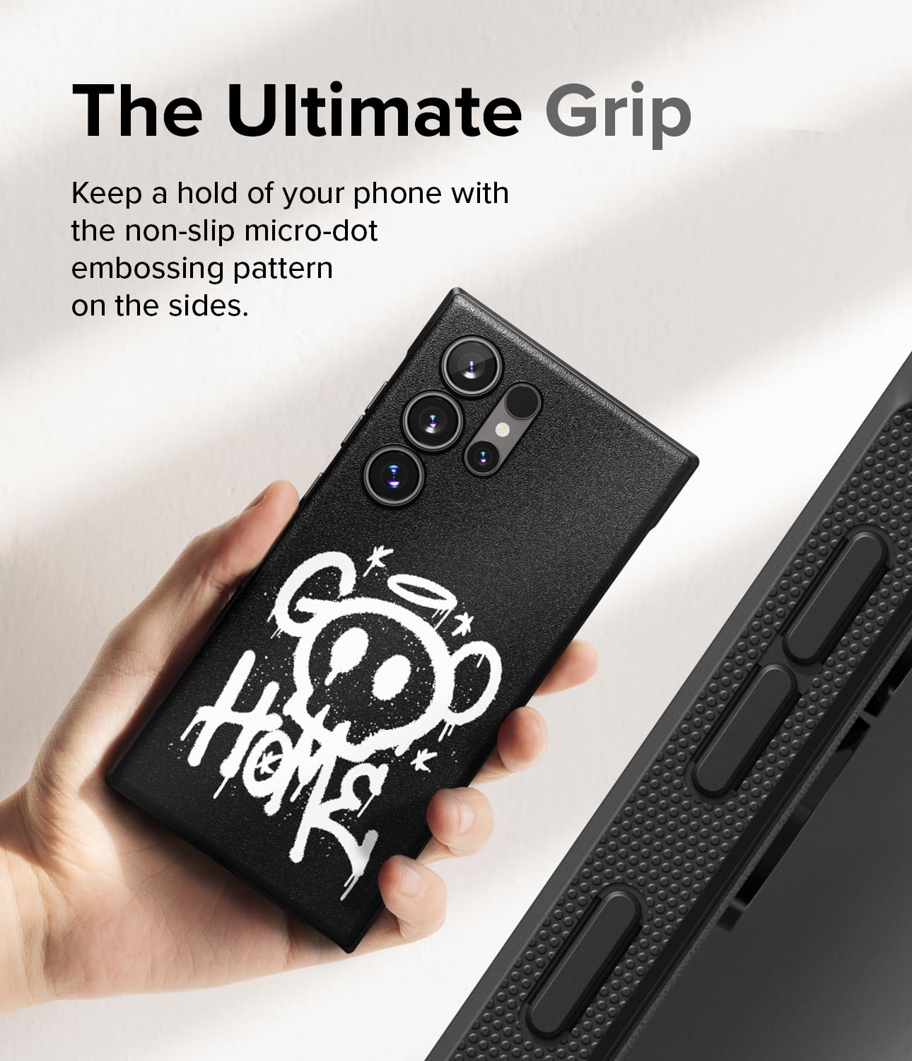 Funda Samsung Ringke Onyx Graffiti 2 con Buen Agarre y Tacto Agradable para Galaxy S24 Ultra