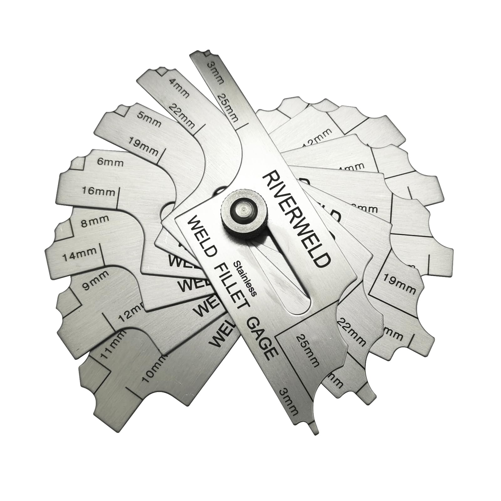 Juego de Soldadura Riverweld MG-11 RL con Marcas de Inspección Métricas 7 Piezas