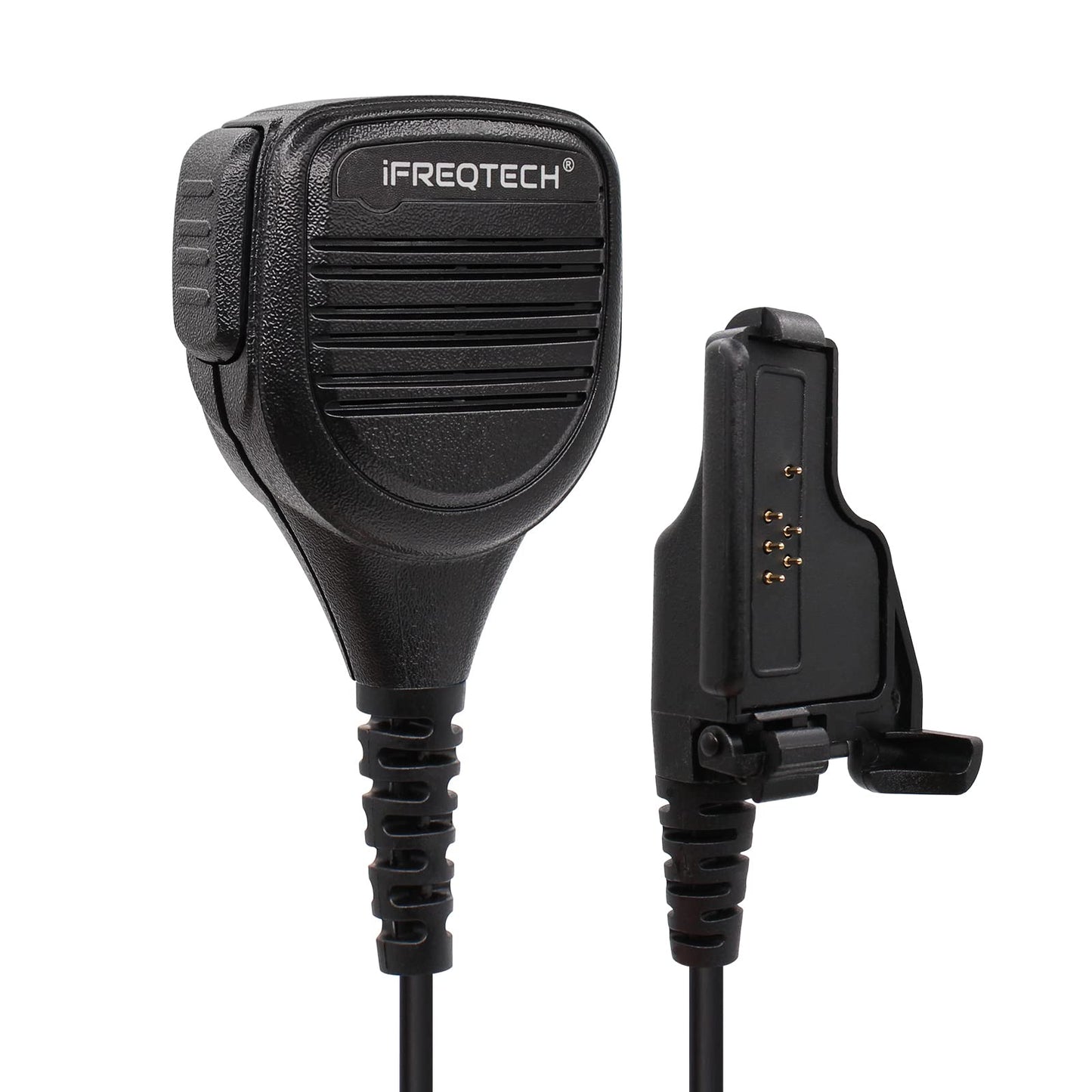 IFREQTECH PMMN4051 PMMN4051B - Micrófono de altavoz remoto con conector de audio de 3,5 mm compatible con radio XTS1500 XTS2500 XTS3000 XTS5000 MTX1000 GP900 GP900 HT1000