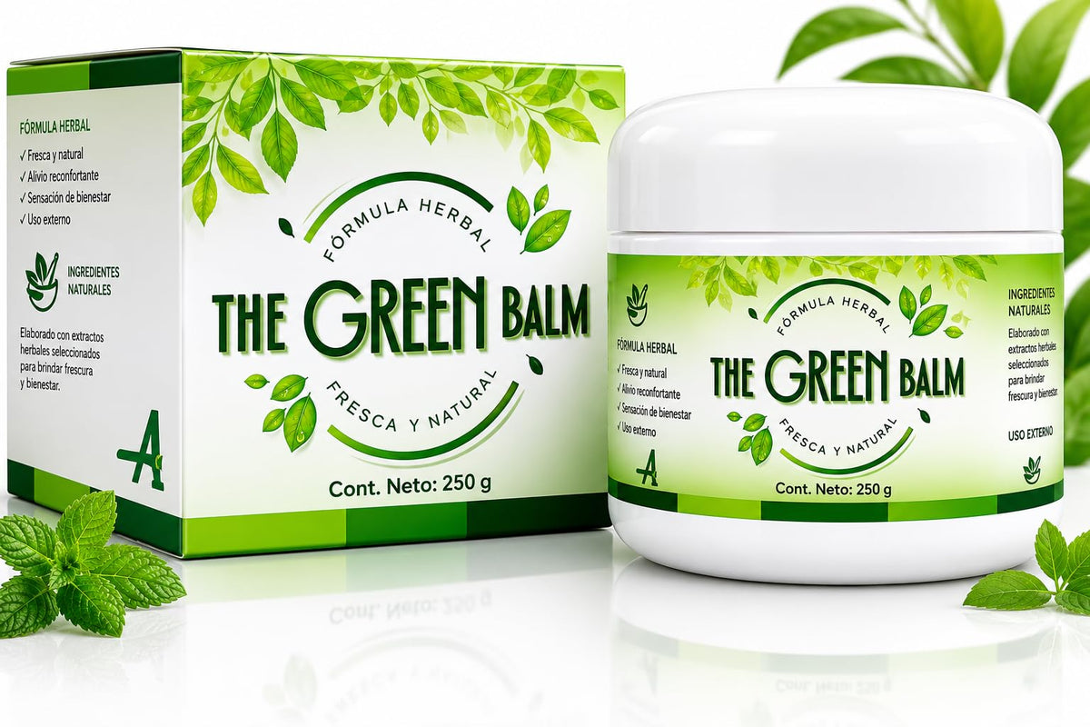 ANAHUAC The Green Balm, Fórmula Herbal Corporal, 250 g