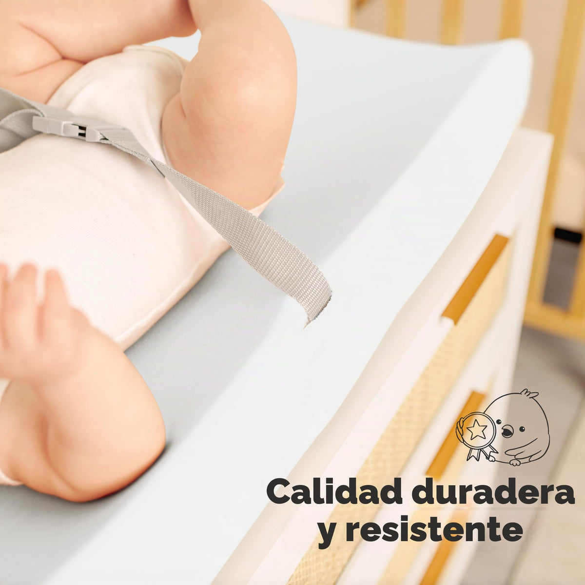 Paquete de 2 fundas orgánicas para cambiador para niña, niño, neutro, 100% algodón, funda suave para cambiador de pañales, sábanas para cambiador de pañales, forro de cambiador de contorno, funda para