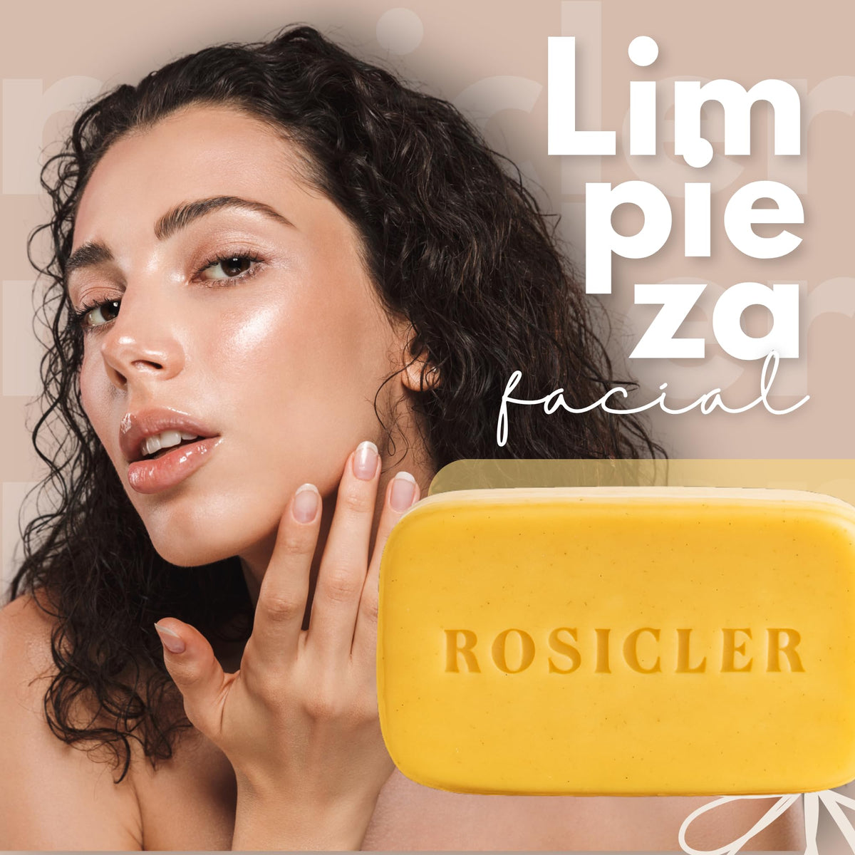 ROSICLER | 3 Pack Jabón En Barra 100 gr | Limpieza Profunda Contra Acné | Fórmula Matificante Para Piel Grasa Y Mixta | Elimina Impurezas | Uso Diario | Suaviza Sin Dejar Sensación De Resequedad
