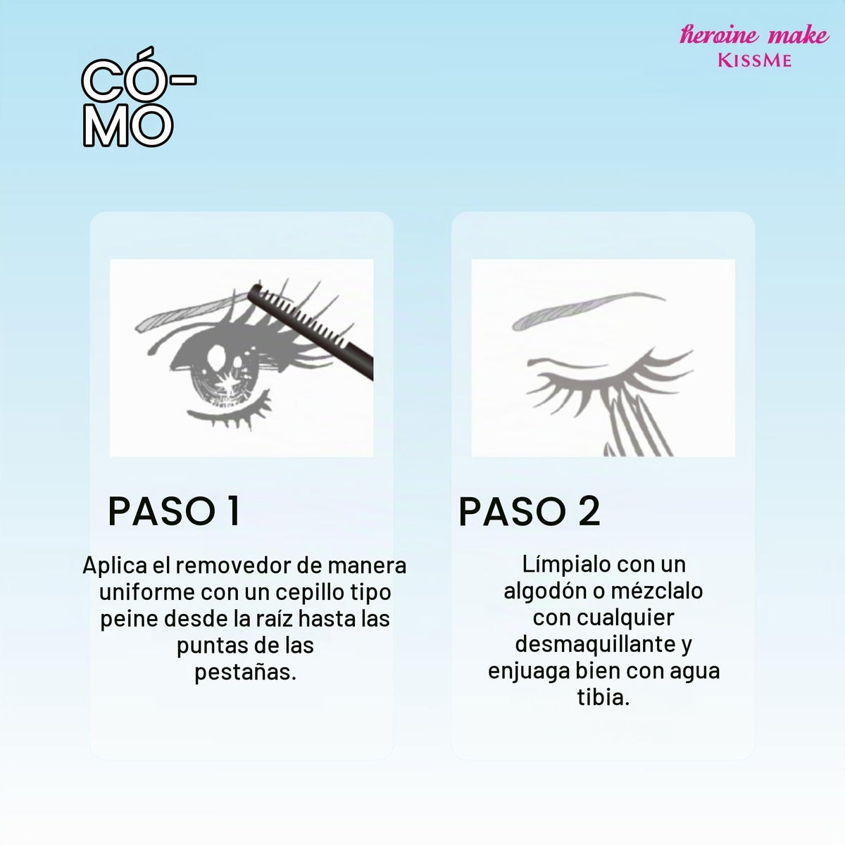 Kiss Me Heroine Make Speedy Mascara Remover 6.6mL