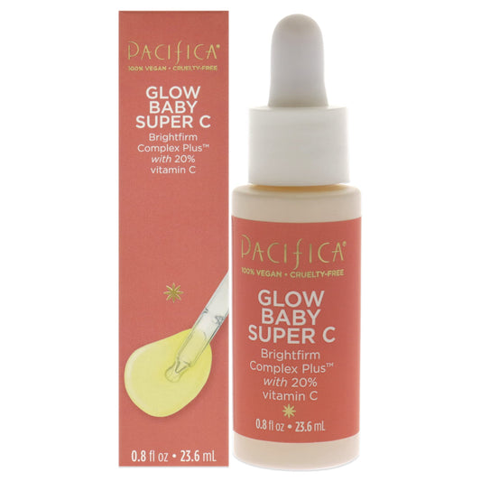 Pacifica Glow Baby Super C Serum Serum Unisex 0.8 oz, 0.2 pounds, 0, 1