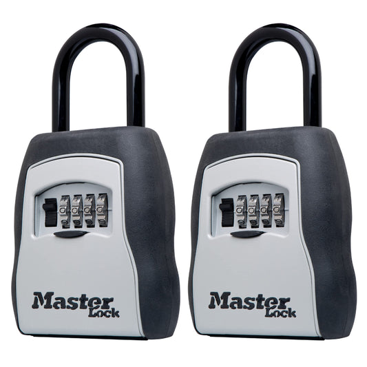 Caja de Bloqueo de Llave Master Lock Negro con Código para Agentes Inmobiliarios y Propietarios