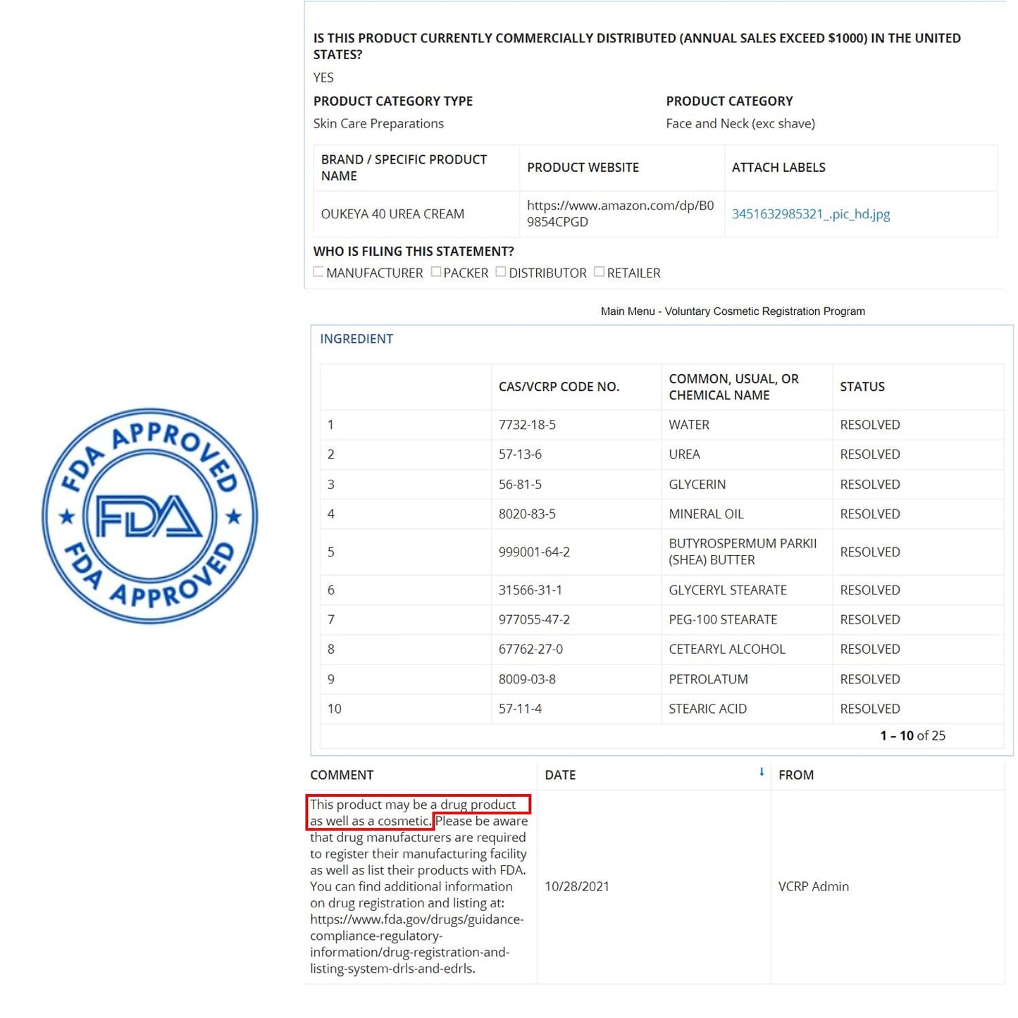 Crema de Urea al 42% más Ácido Salicílico al 2% para el Tratamiento de Reparación de Pies, Talones, Rodillas, Codos y Manos Secos y Agrietados. Hidrata y Elimina Callos, Durezas, Piel Muerta y Suaviza las Uñas de los Pies.
