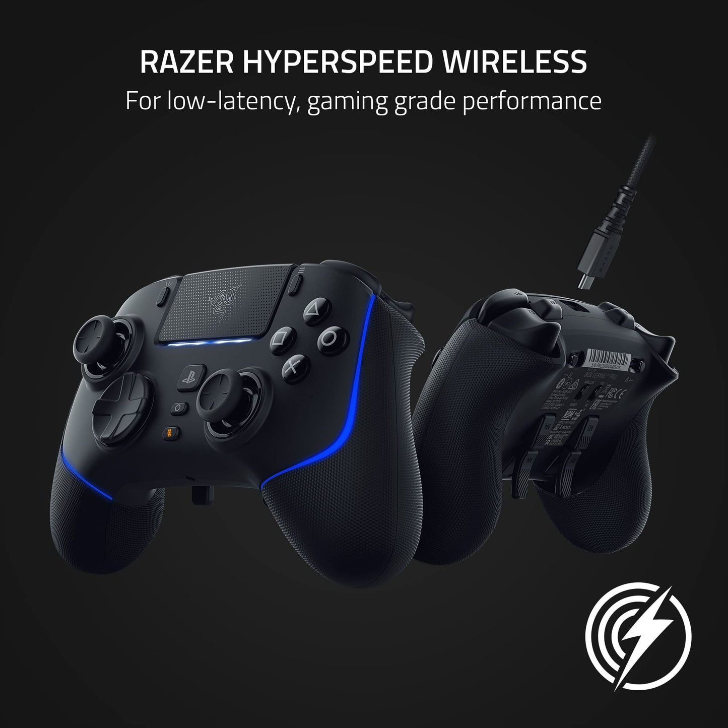 Control Inalámbrico Gaming Profesional Razer Wolverine V2 Pro para Playstation 5 y PC