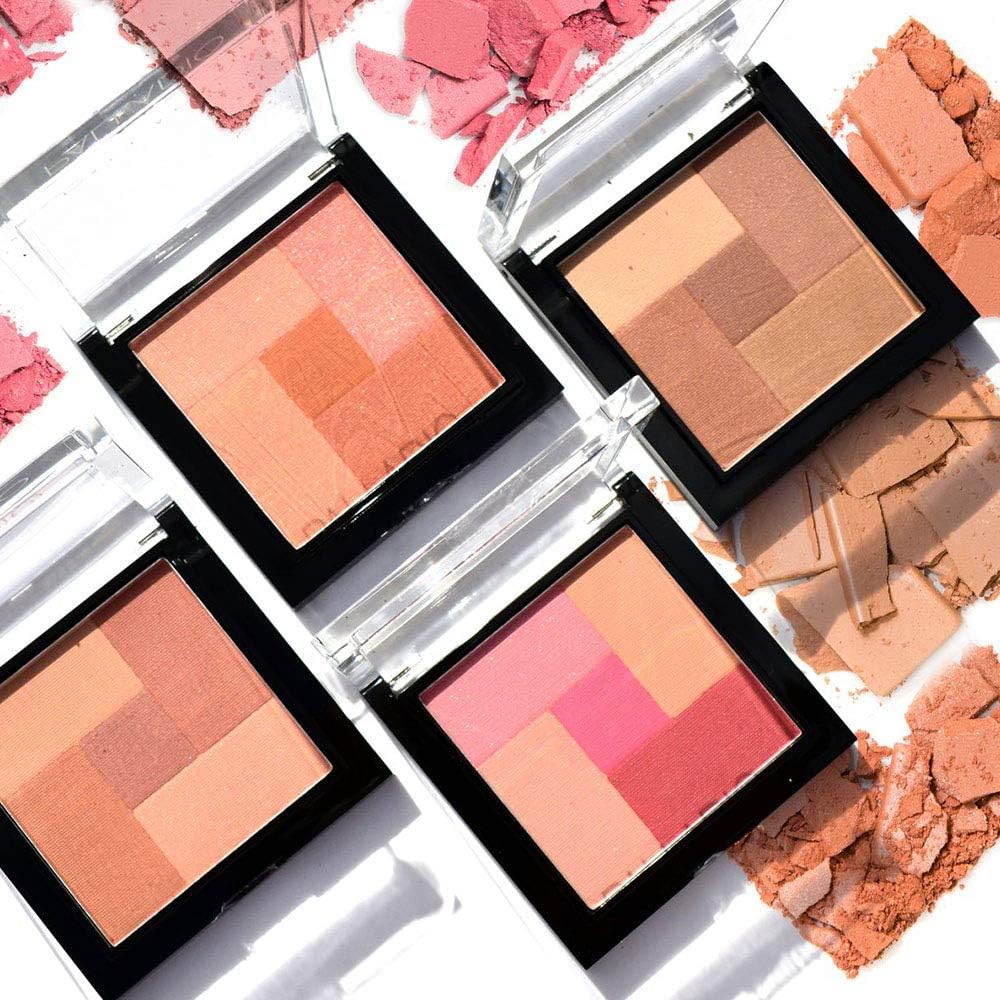 Rubor y Bronceador Palladio Desert Rose tonos Rosas a Marrones