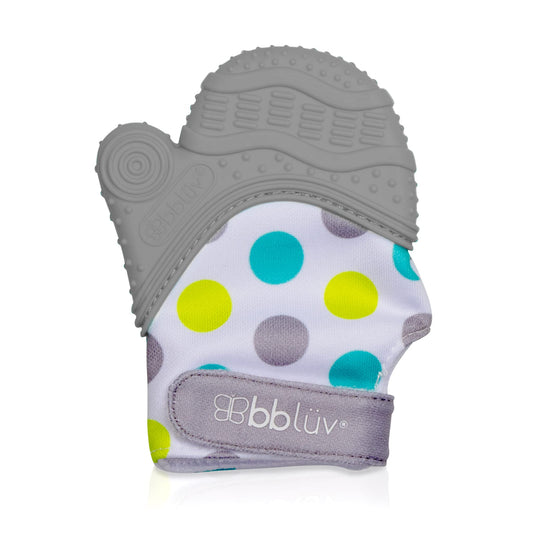 bbluv Guante de denticion para bebe - Gris