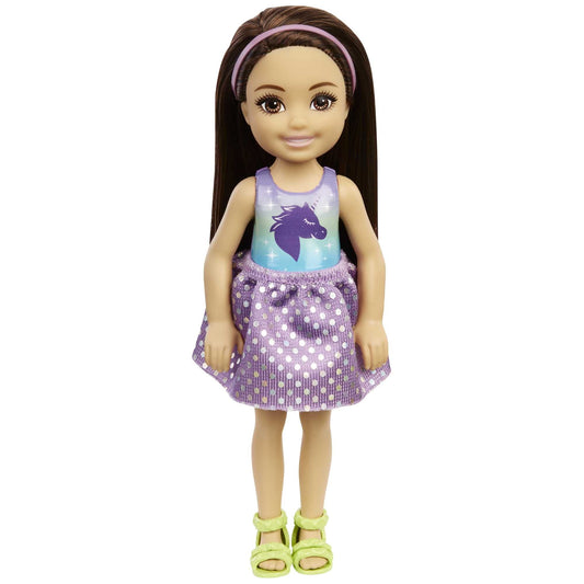 Barbie Mundo de Chelsea, Chelsea Amigos 5, Muñeca para niñas de 3 años en adelante