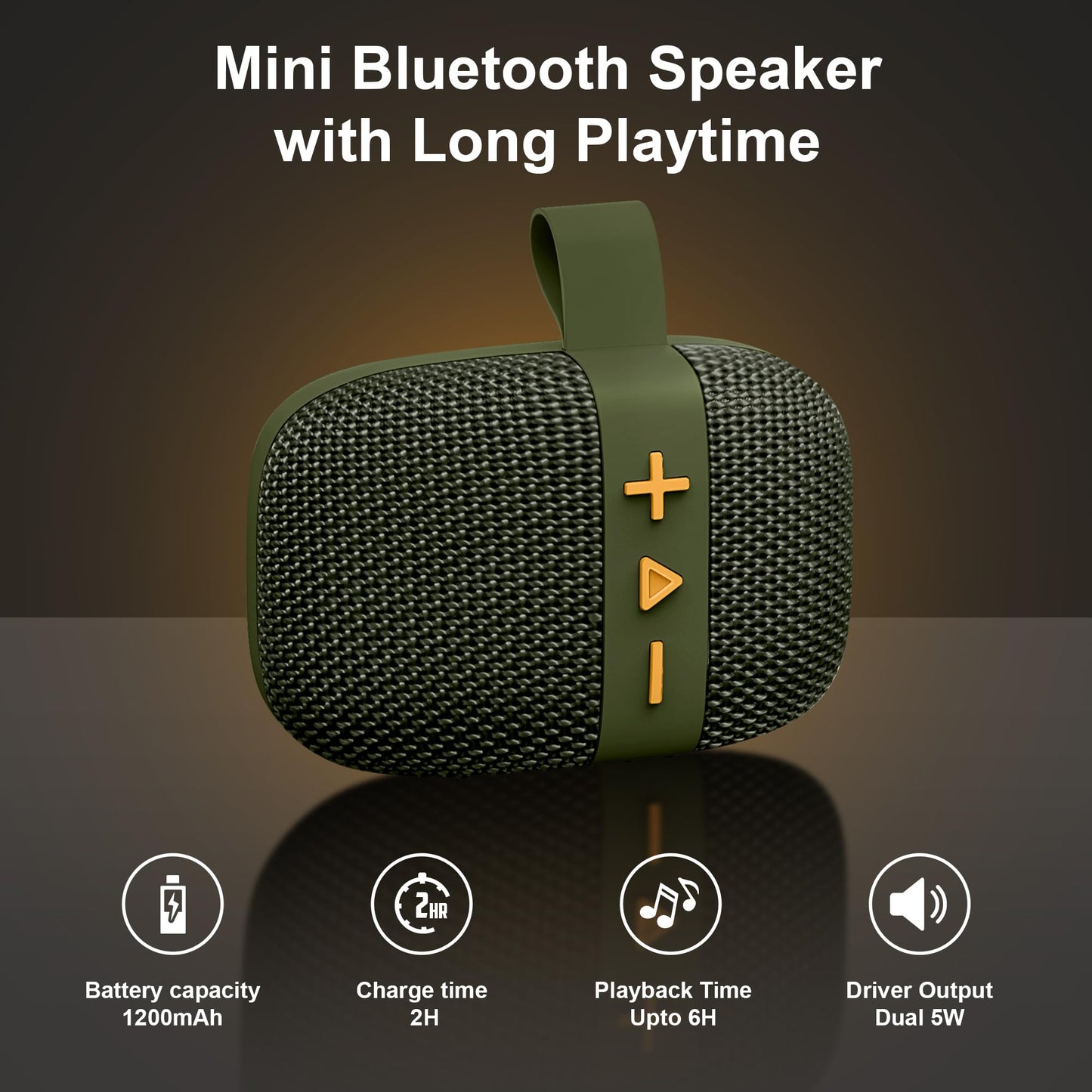 Fisher - Altavoz Bluetooth portátil, IPX5 impermeable, 10 W de potencia máxima Bluetooth estéreo con sonido HD, tiempo de reproducción 6H, BT 5.3, radio FM, electrónica inalámbrica, para piscina