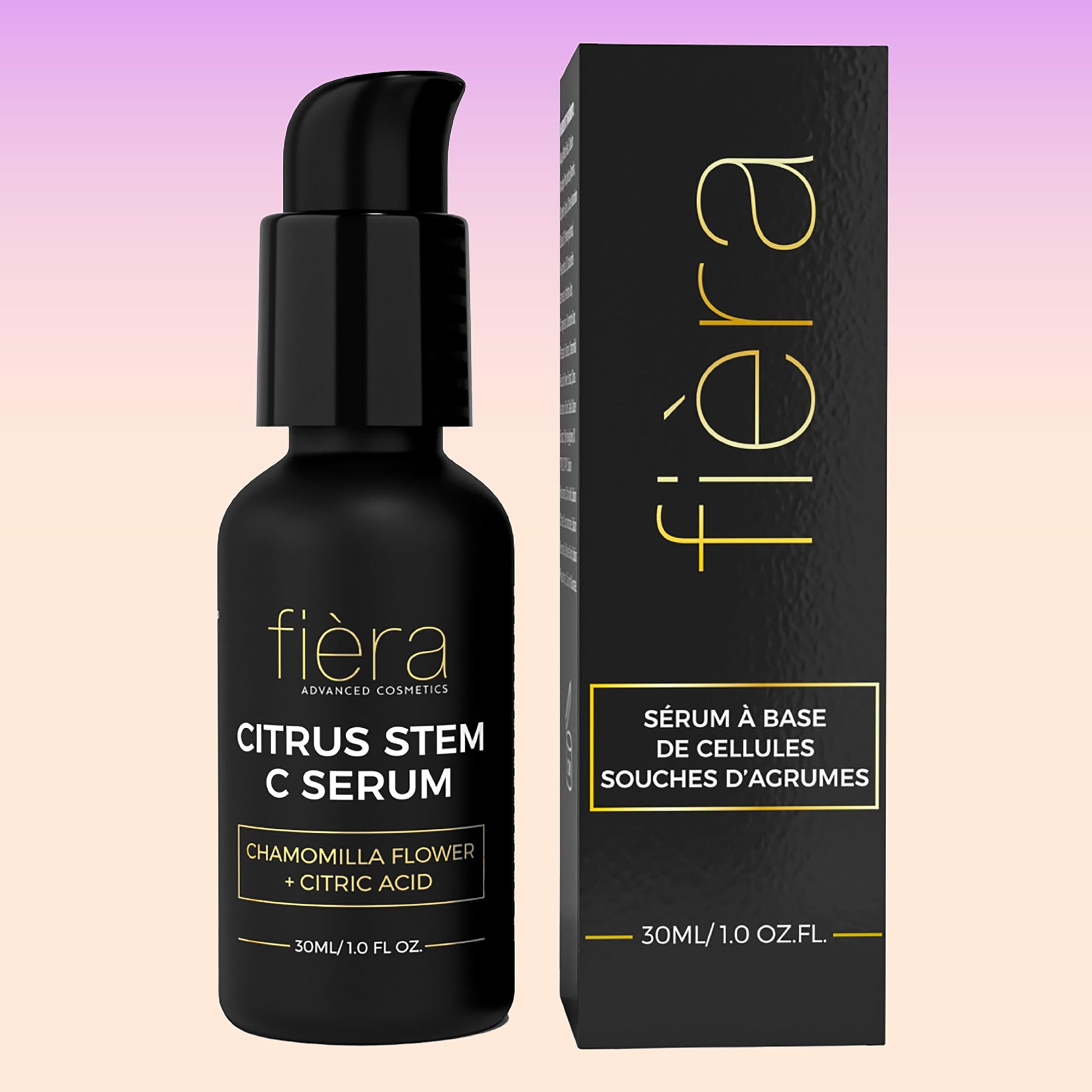 Fièra Cosmetics Citrus Stem Cell Serum - Skin Care Serum for an Even Skin Tone