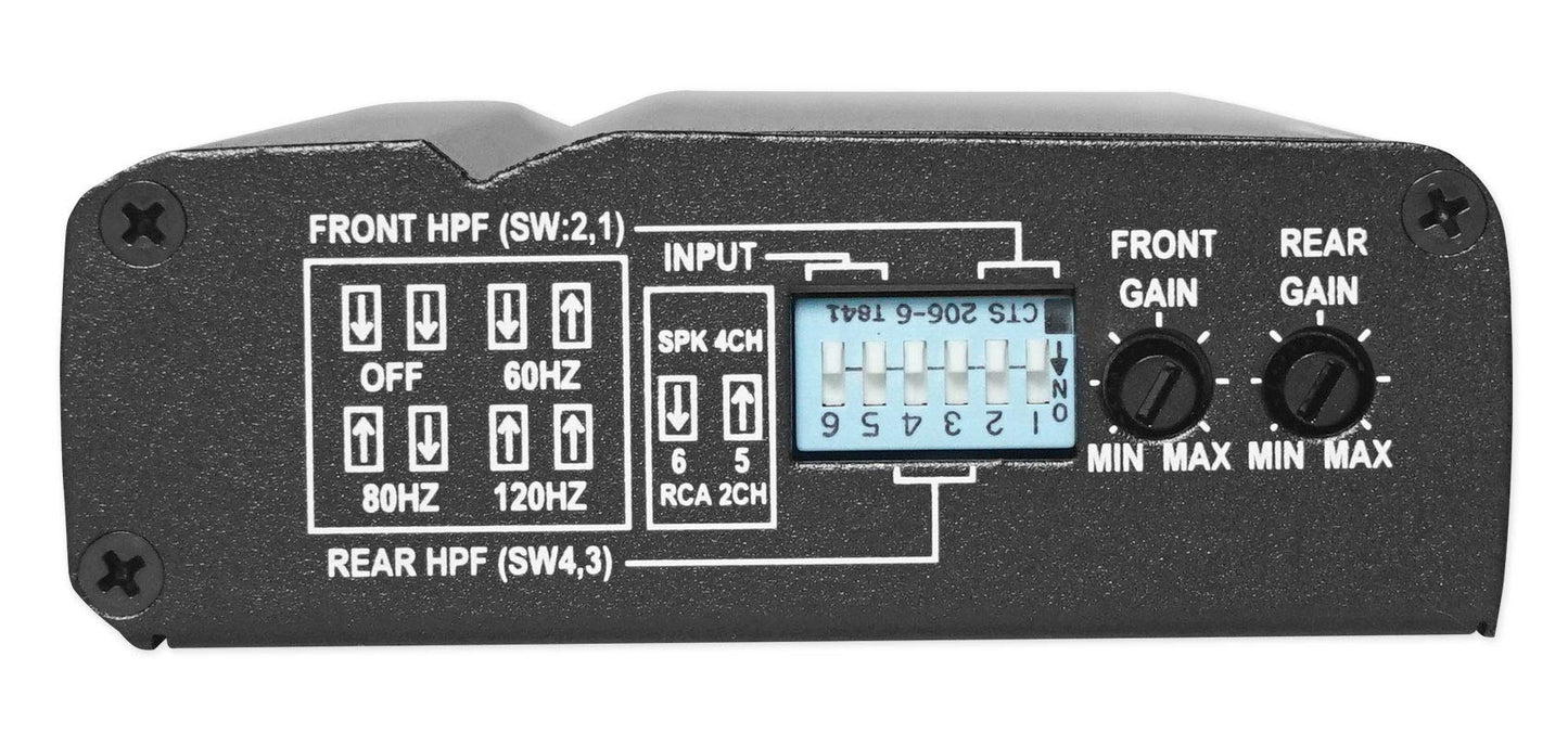 Amplificador de Coche Alpin KTA-450 4 Canales 400 W para Montaje detrás de iLX-W650