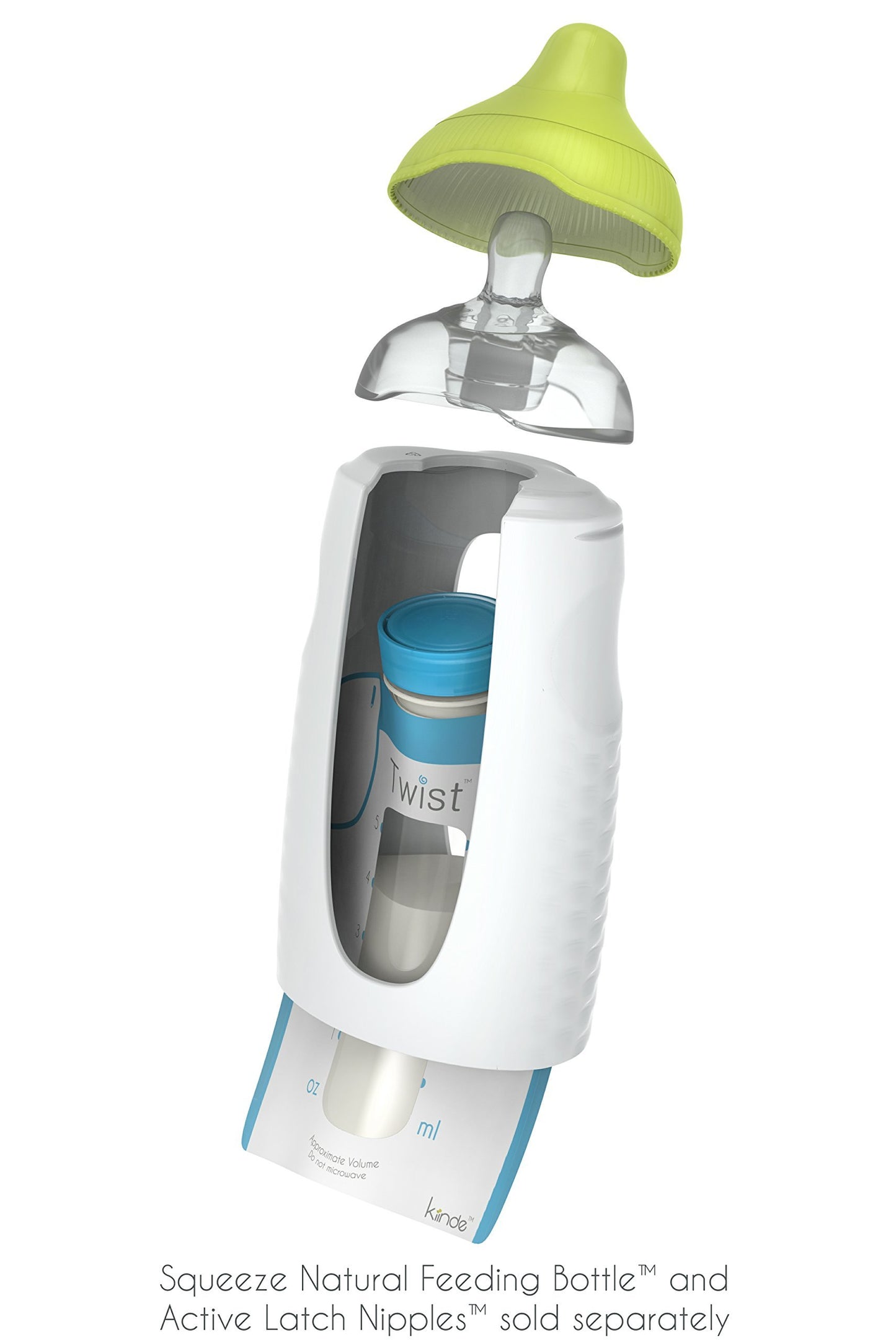 Bolsa de Almacenamiento de Leche Materna Kiinde 6 oz Pack de 20