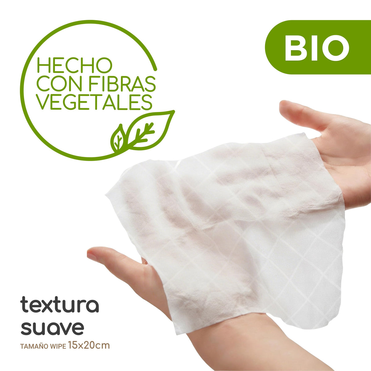 Papel Higiénico y Toallas Íntimas Walfort Biodegradable a Base de Plantas con Vitamina E y Aloe Vera