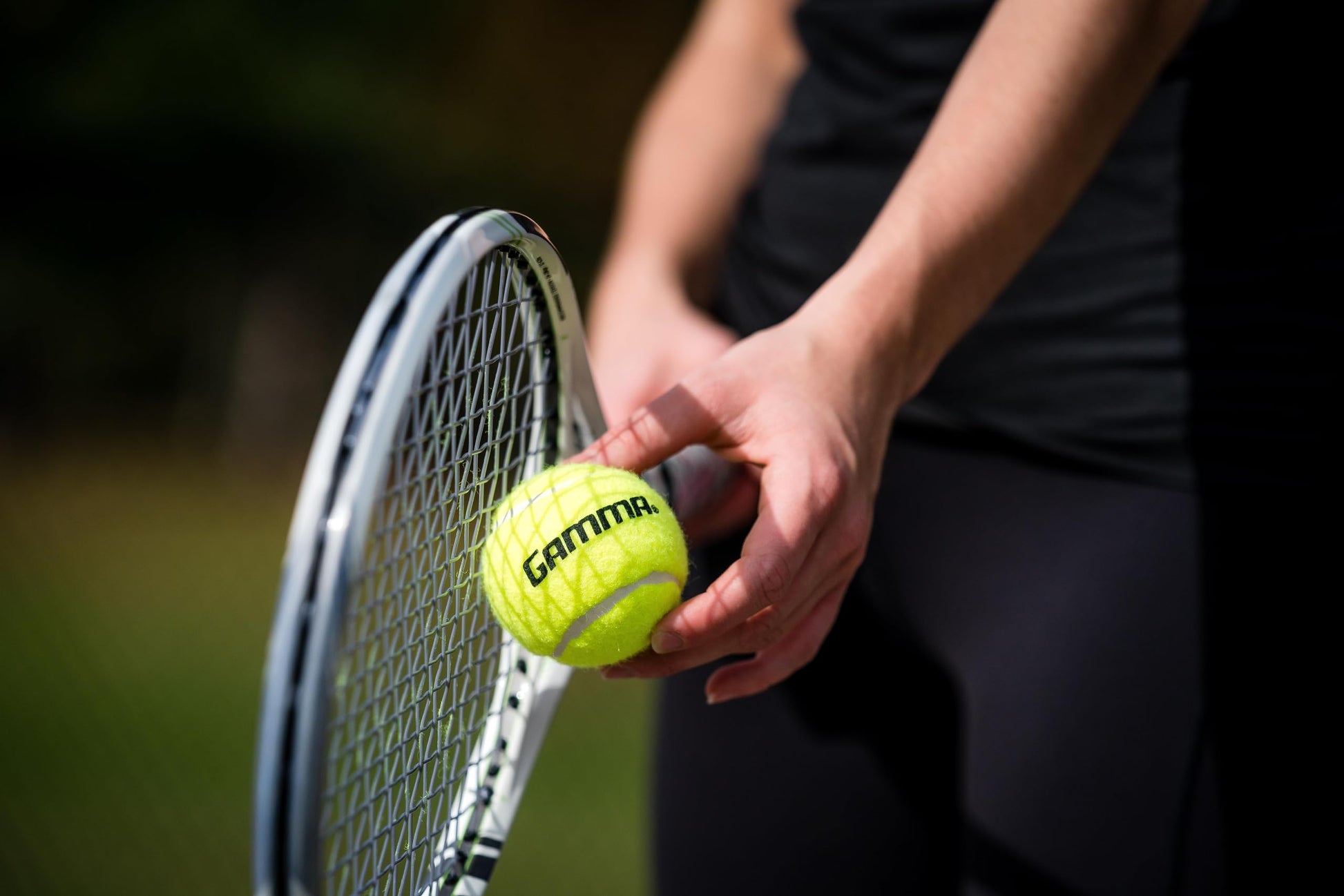 GAMMA Sports - Pelotas de Tenis sin presión con Malla para Pelotas de Tenis, Paquete de 10