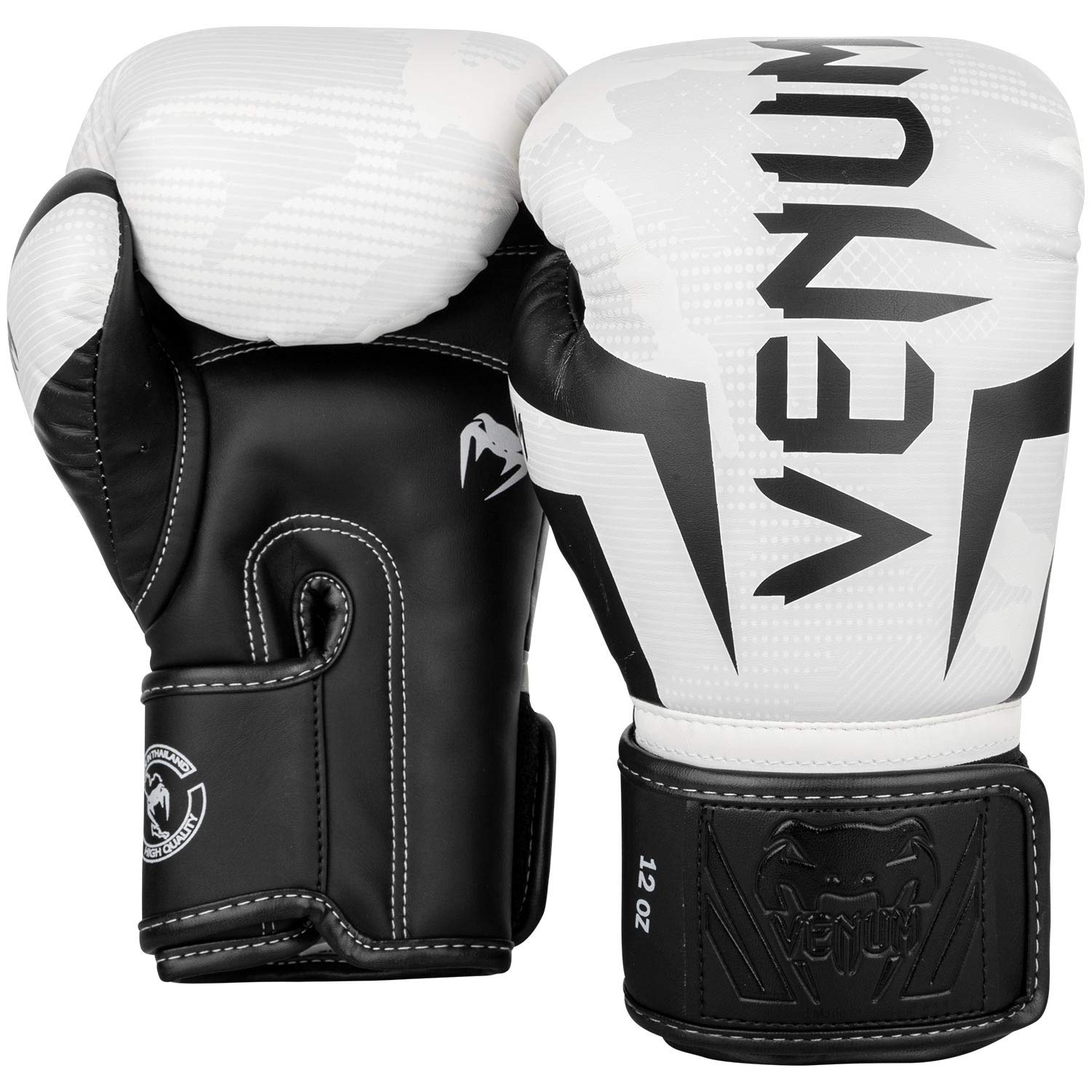 Guantes de Boxeo Venum Elite blanco camuflaje