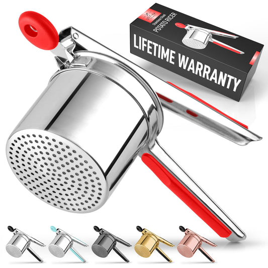 Rizador de Patatas Zulay Kitchen Acero Inoxidable Grande Disco Fijo