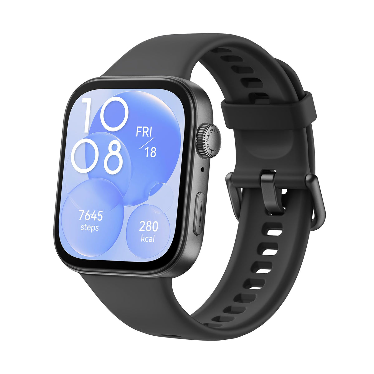 Reloj Huawei Watch Fit 3 Negro Carbón con Pantalla AMOLED y Diseño Ultradelgado
