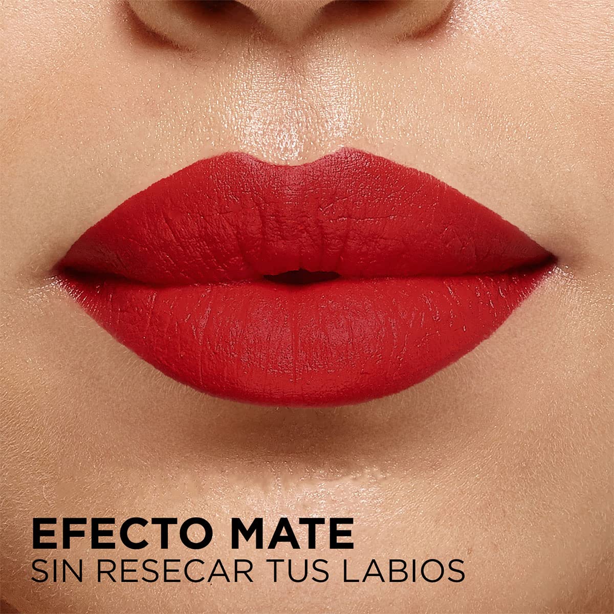 L'Oréal Paris Labial en Barra Mate con Ácido Hialurónico, Color Riche Intense Volume Matte |482 LE MAUVE INDOMPTABLE, 1.8g