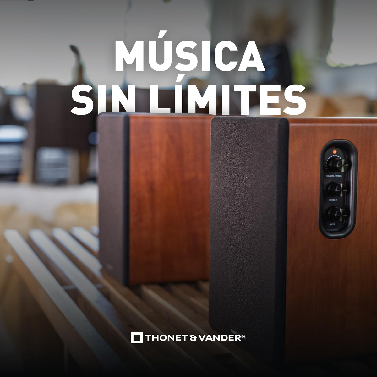 Altavoces Bluetooth Thonet Vander Kurbis Cinema para TV, Música y Gaming