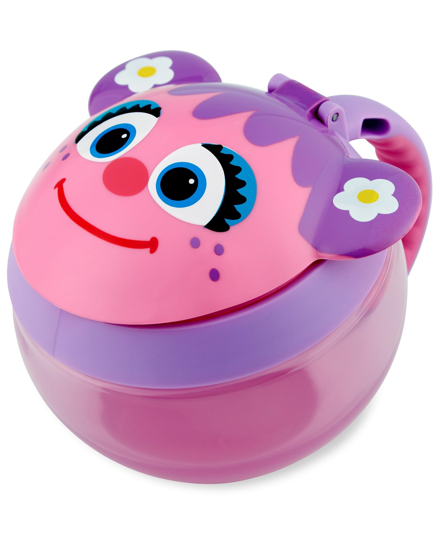 Skip Hop Taza para Snack para Bebés, Plaza Sésamo, Abby