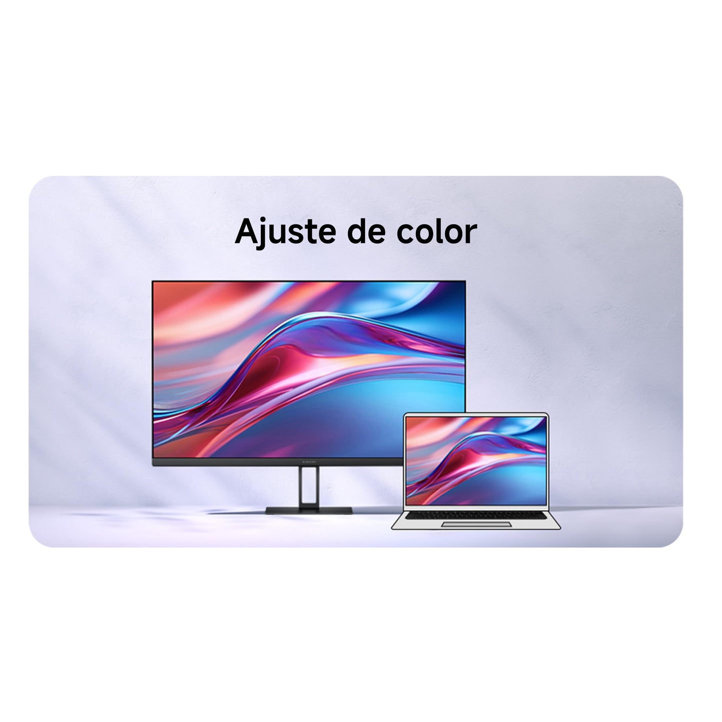 XIAOMI 2K Monitor A27Qi | 27" Panel IPS QHD (2560 * 1440) 100Hz | Diseño Sin Bordes | Certificación Low Blue Light
