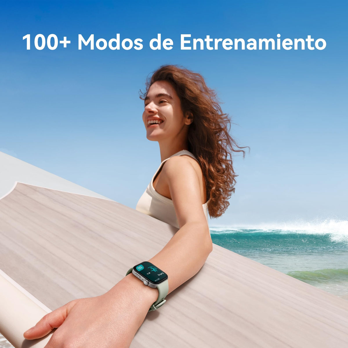 Reloj Inteligente Huawei Rosa Suave con Pantalla AMOLED y Diseño Ultradelgado