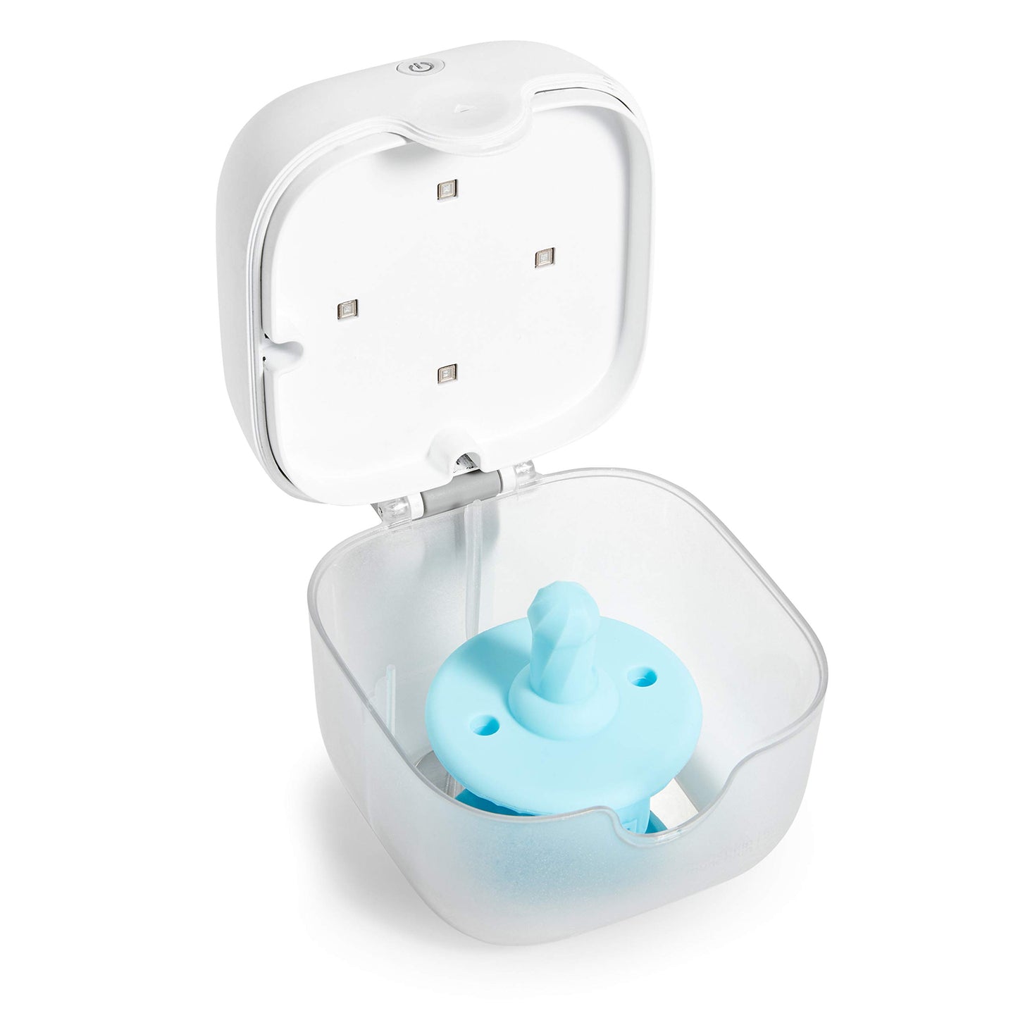 Munchkin® Esterilizador UV portátil Plus con batería recargable, mini desinfectante de luz UV elimina el 99,99% de los gérmenes en 59 segundos
