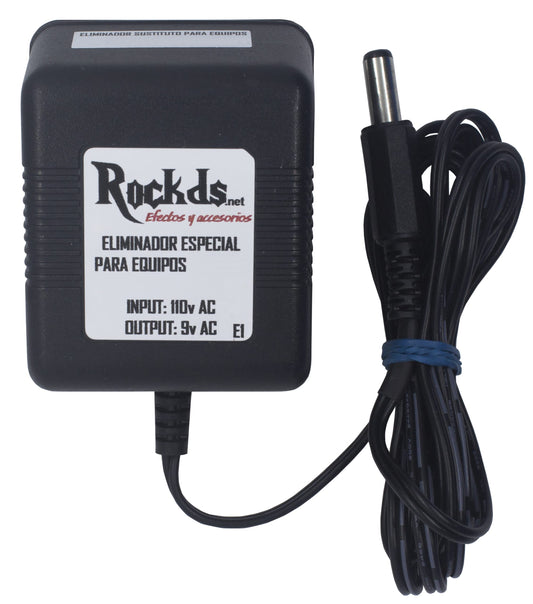 Eliminador Rockds 9vac 1300mA Compatible Digitech PS0913b