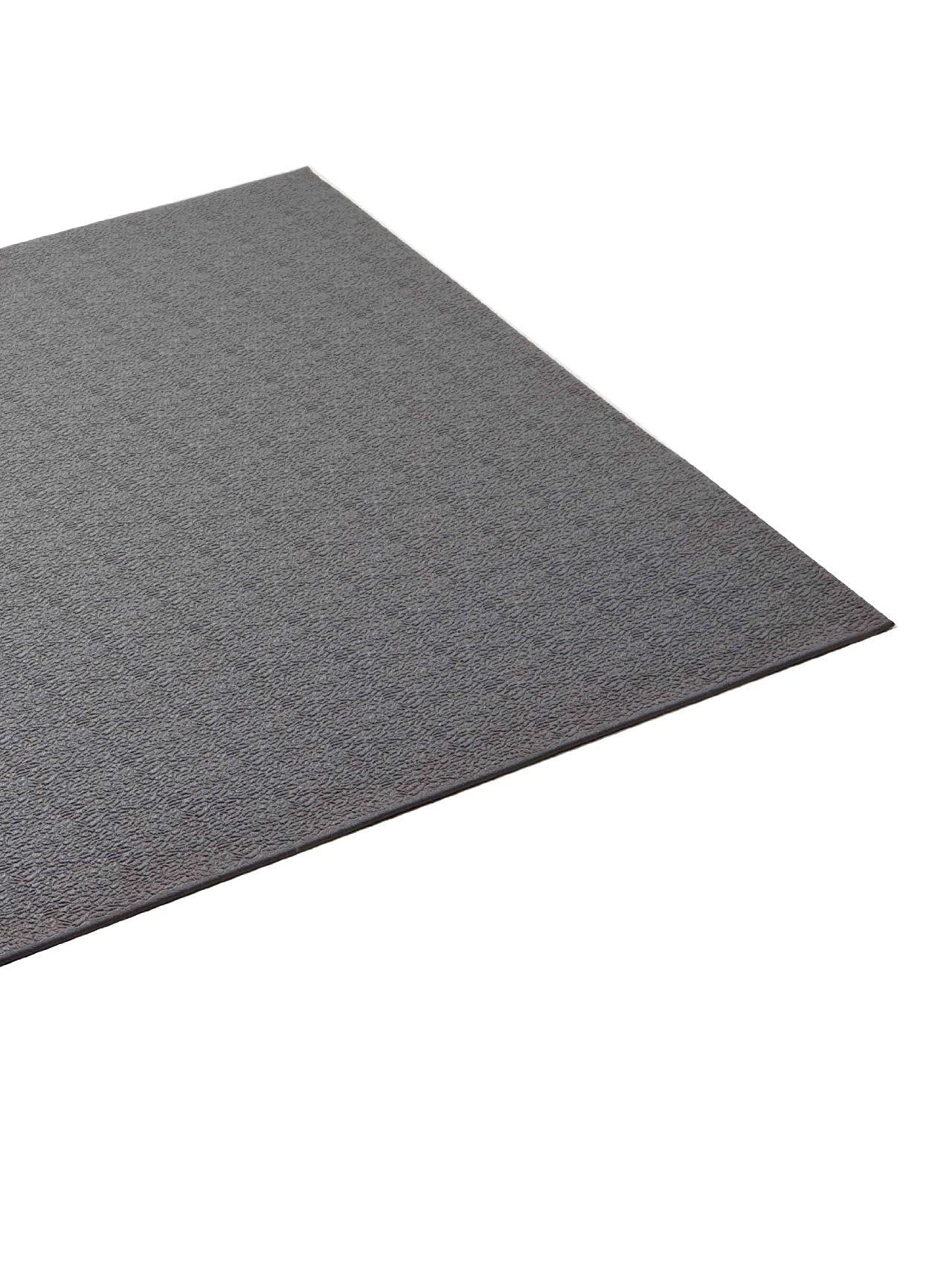 Alfombrilla de Equipo Supermats Gris Resistente para Bicicletas de Ejercicio y Pasos a Paso