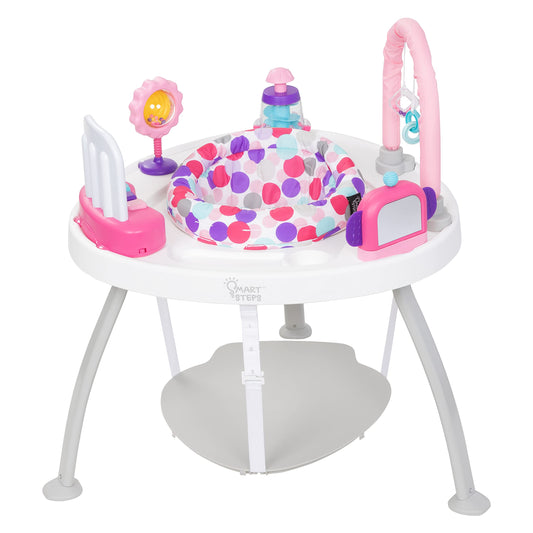 Centro de Actividades 3 en 1 Smart Steps Rosa Princesa con Juguetes de Aprendizaje STEM
