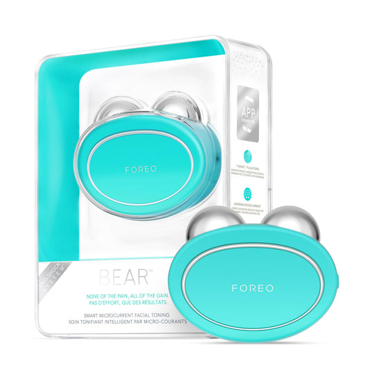 Masajeador Facial Eléctrico de Microcorrientes FOREO Mint Antiarrugas