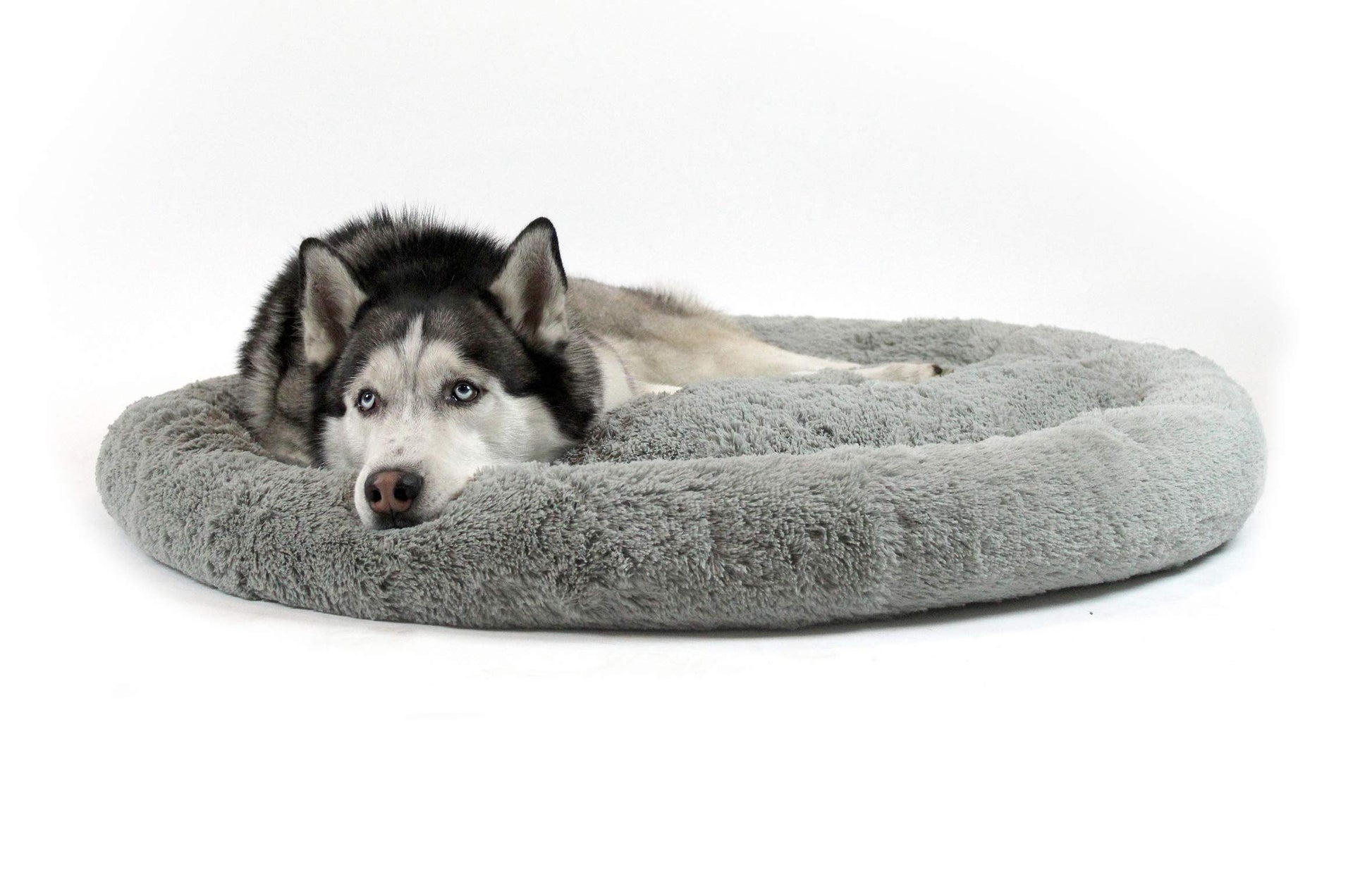 Cama para Perro Hills Gris Tipo Dona Anti Estrés XX-Large