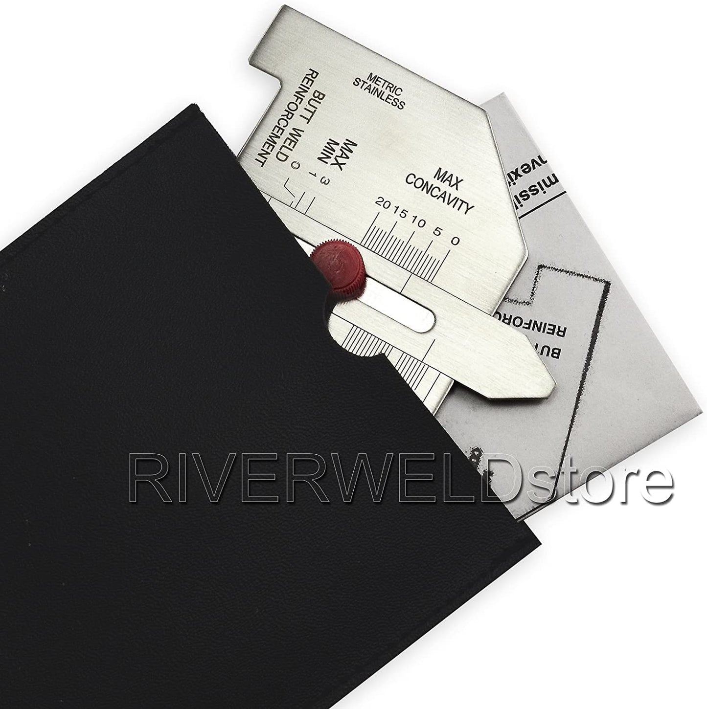 Calibrador Automático RIVERWELD Gris Para Soldadura Precisa con Medidas Métricas