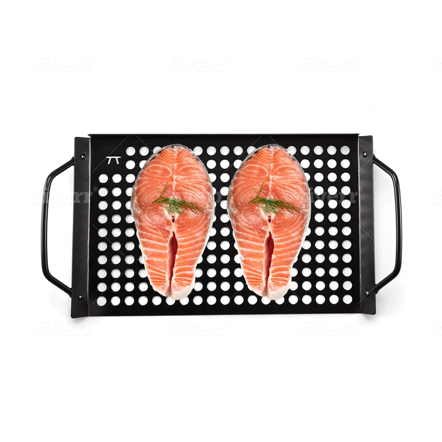 Sartén para Parrilla Outset Negra con Mango Extraíble, Antiadherente, Juego de 2