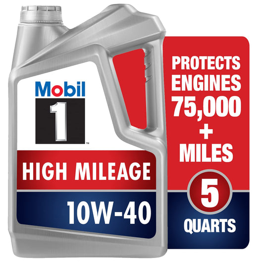 Aceite de Motor sintético Completo Mobil 1 Gris 10W-40 High Mileage