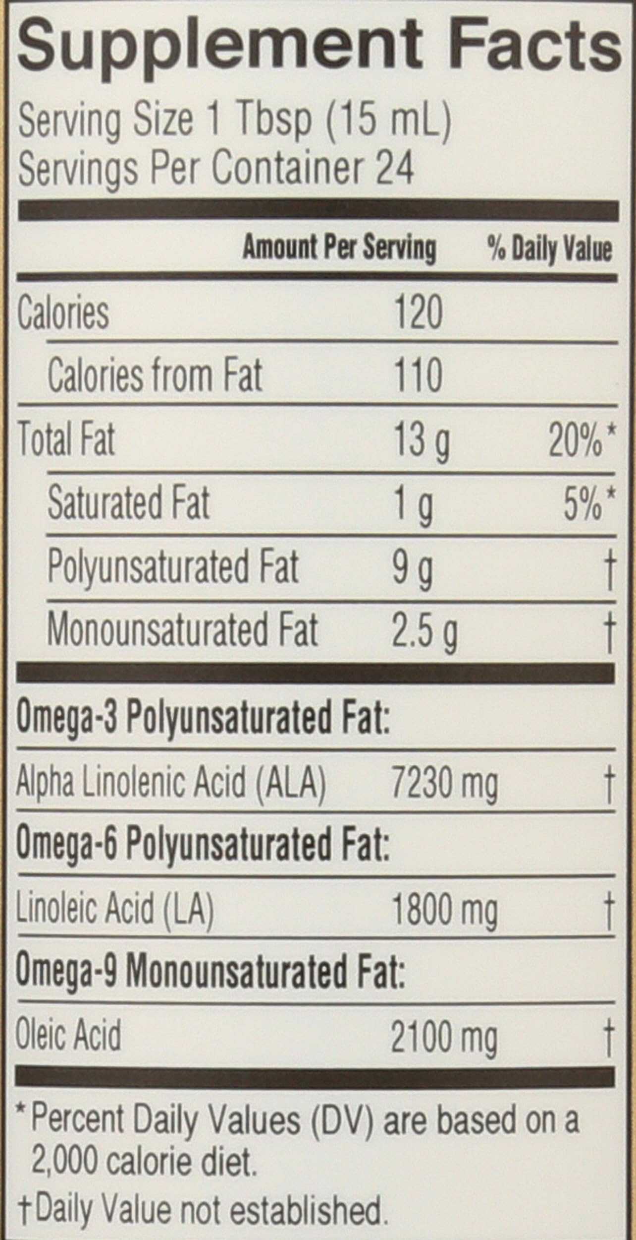 Barleans, Flax Oil High Lignan Organic, 12 Fl Oz